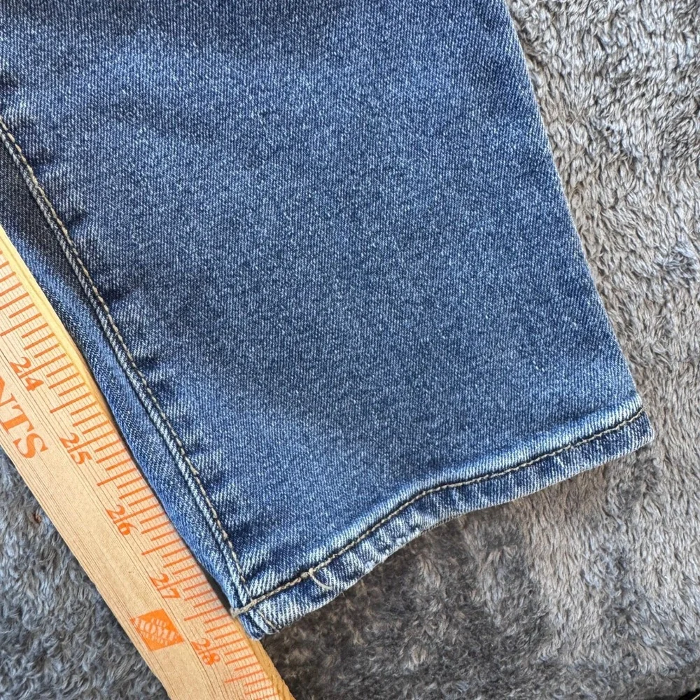 M-B-X‎ Mens Slim Fit Jeans Medium Wash Denim W30 L30 Casual Five Pocket Pants